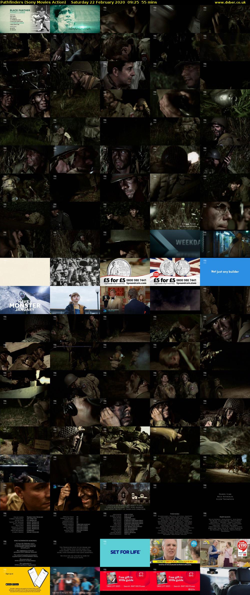 Pathfinders (Sony Movies Action) Saturday 22 February 2020 09:25 - 10:20