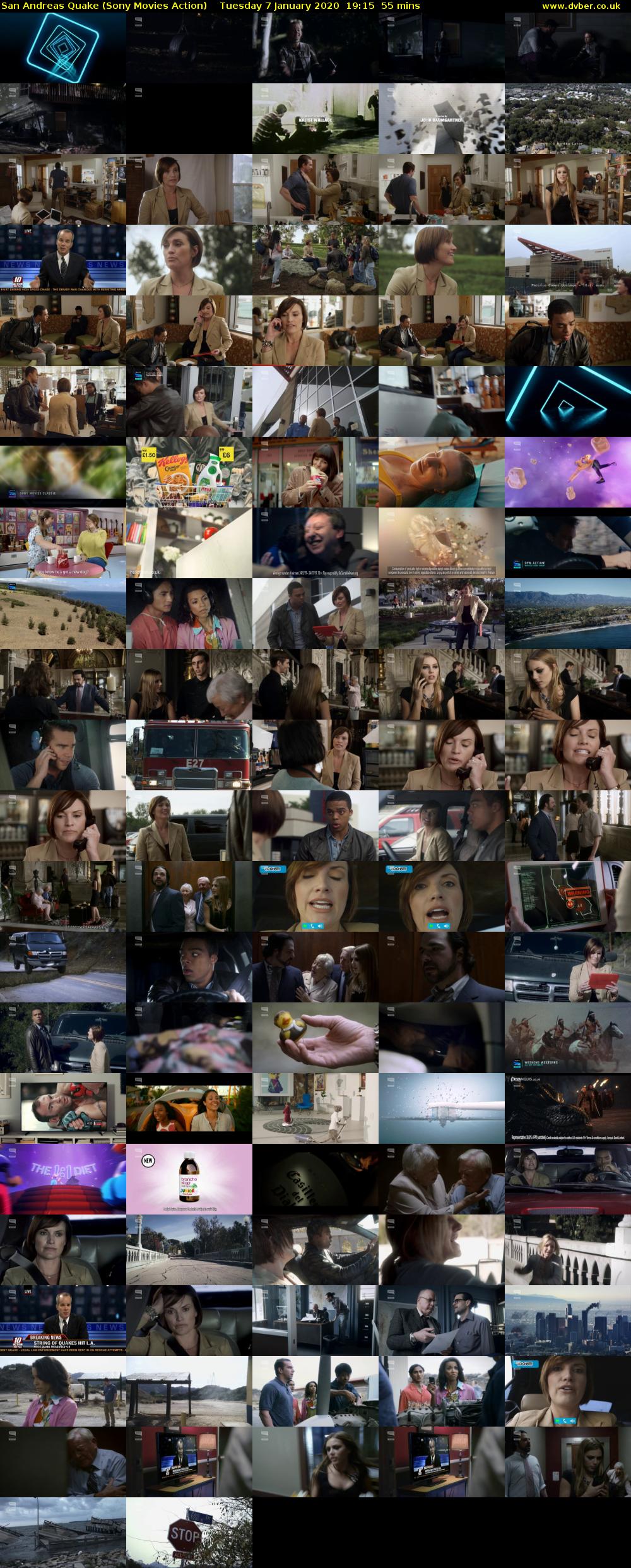 San Andreas Quake (Sony Movies Action) Tuesday 7 January 2020 19:15 - 20:10