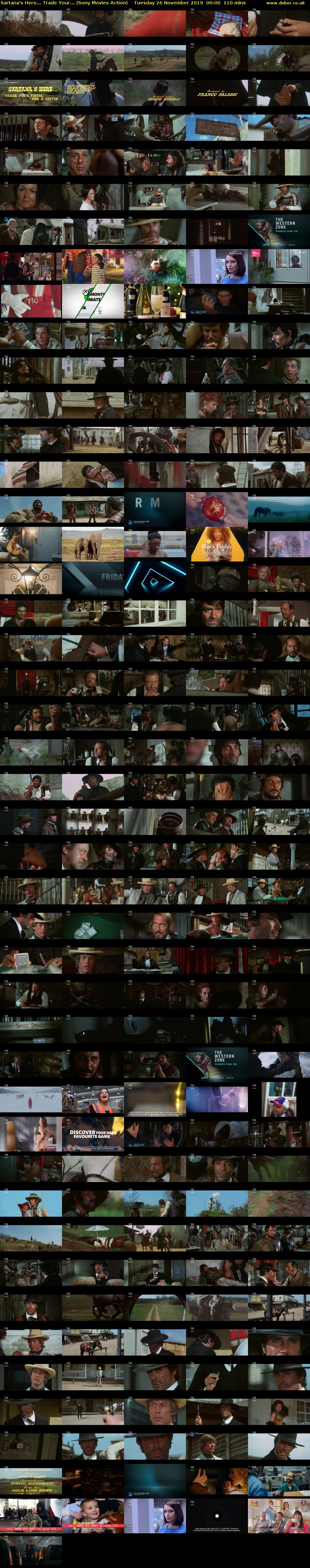 Sartana's Here... Trade Your... (Sony Movies Action) Tuesday 26 November 2019 06:00 - 07:50
