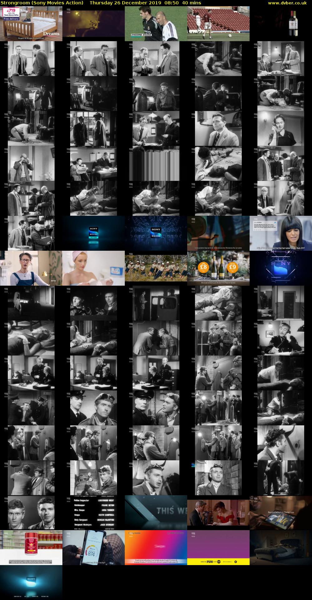 Strongroom (Sony Movies Action) Thursday 26 December 2019 08:50 - 09:30