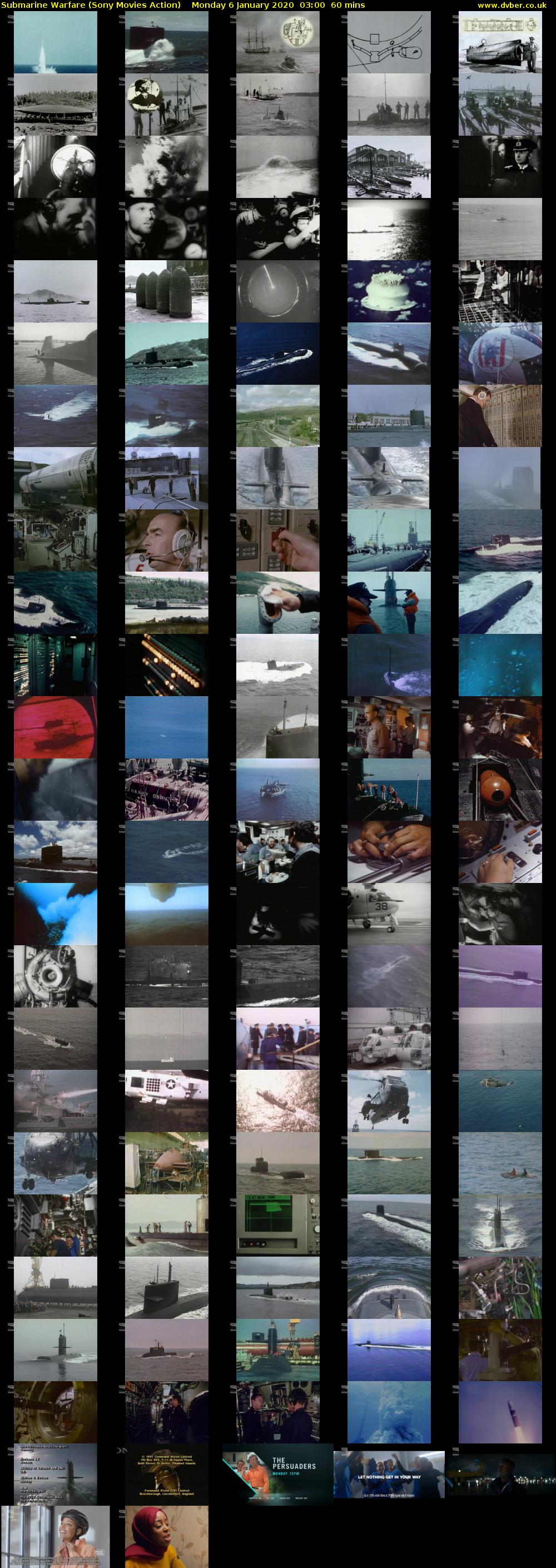 Submarine Warfare (Sony Movies Action) Monday 6 January 2020 03:00 - 04:00