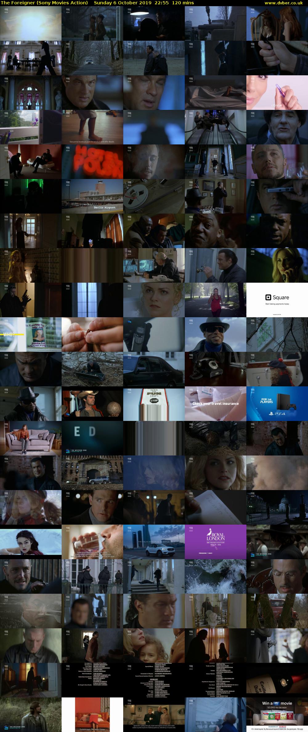 The Foreigner (Sony Movies Action) Sunday 6 October 2019 22:55 - 00:55