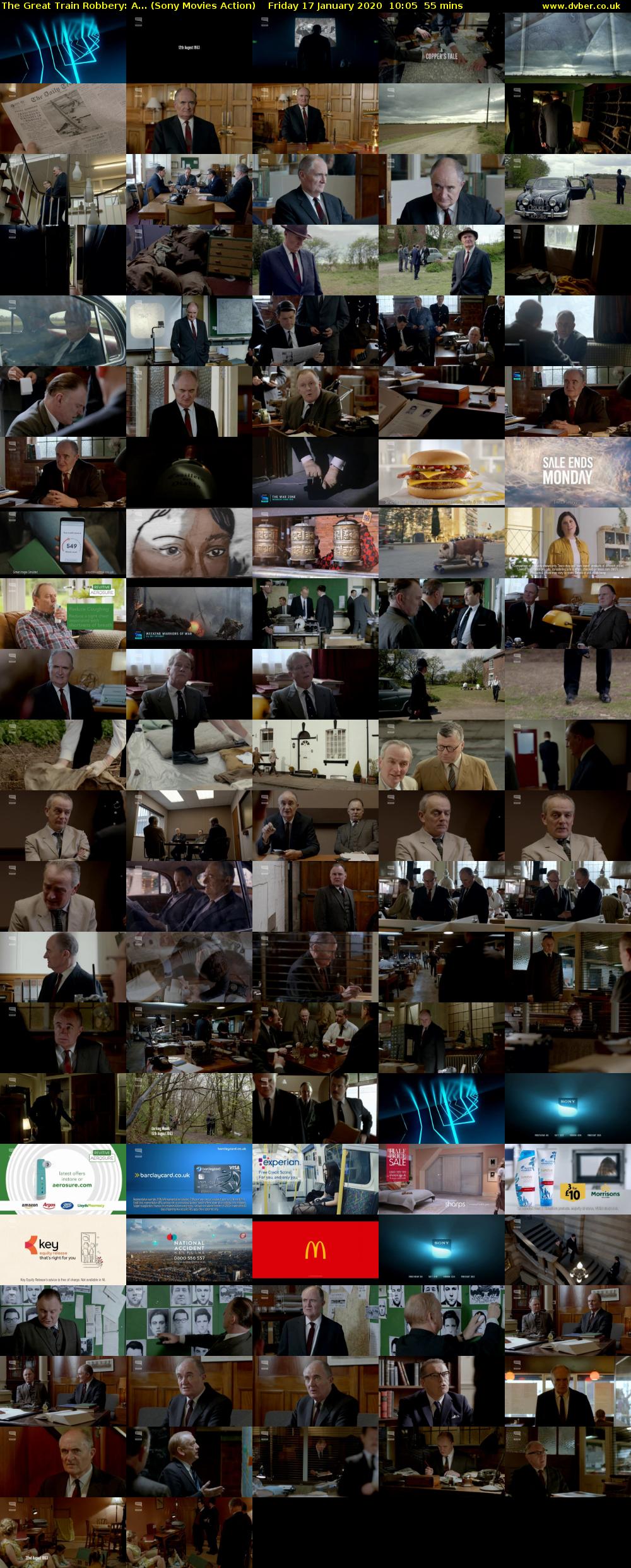 The Great Train Robbery: A... (Sony Movies Action) Friday 17 January 2020 10:05 - 11:00