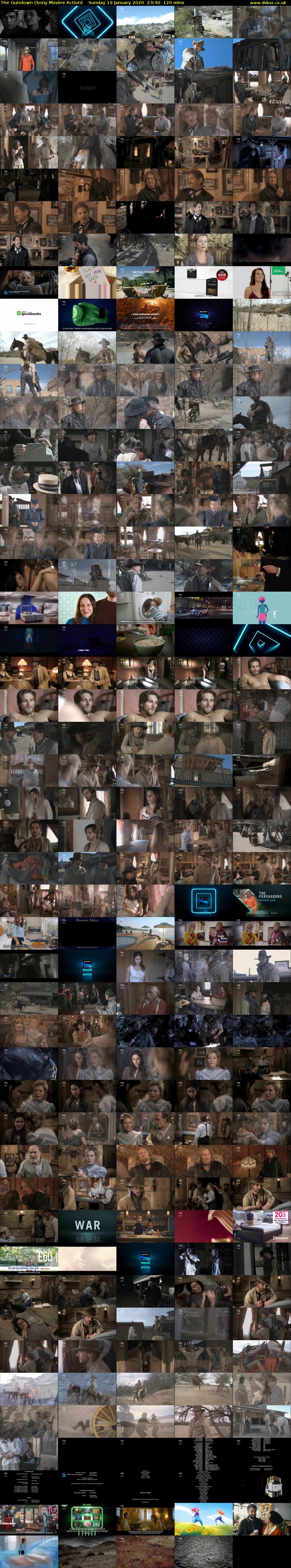The Gundown (Sony Movies Action) Sunday 19 January 2020 23:40 - 01:40
