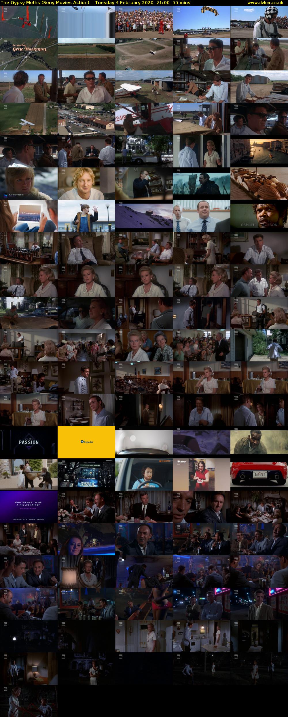 The Gypsy Moths (Sony Movies Action) Tuesday 4 February 2020 21:00 - 21:55