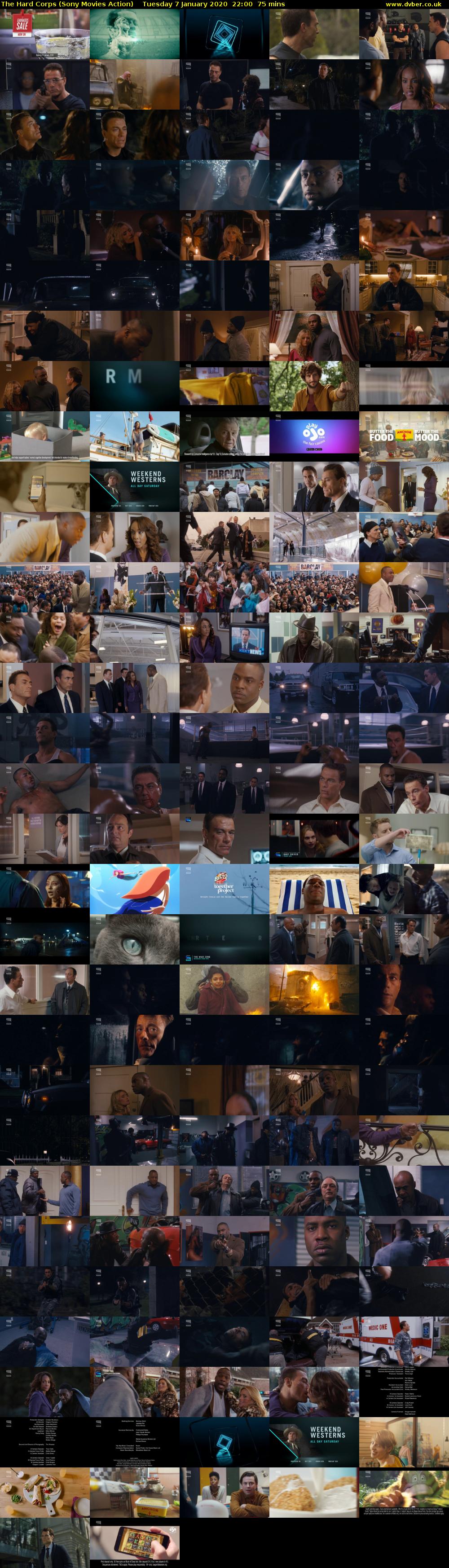 The Hard Corps (Sony Movies Action) Tuesday 7 January 2020 22:00 - 23:15