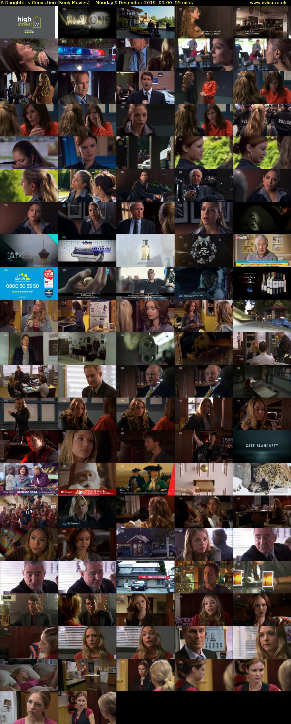 A Daughters Conviction (Sony Movies) Monday 9 December 2019 09:00 - 09:55