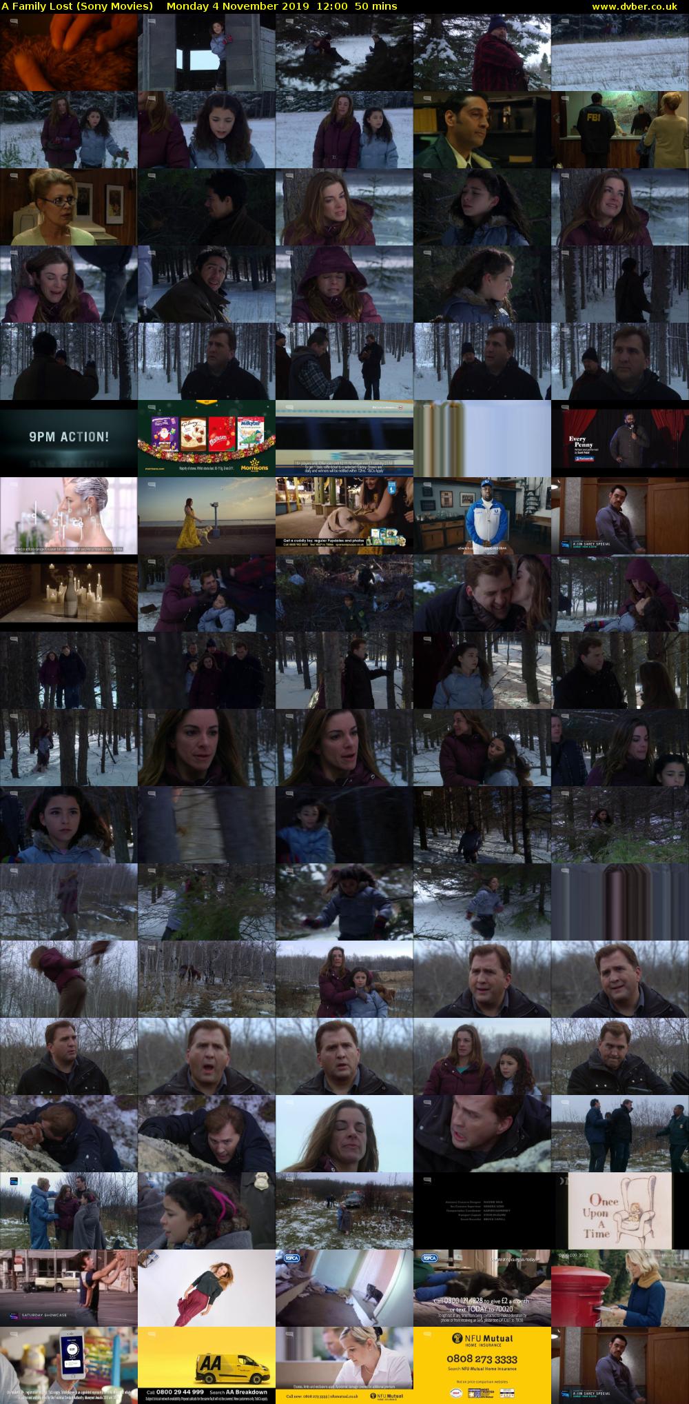 A Family Lost (Sony Movies) Monday 4 November 2019 12:00 - 12:50