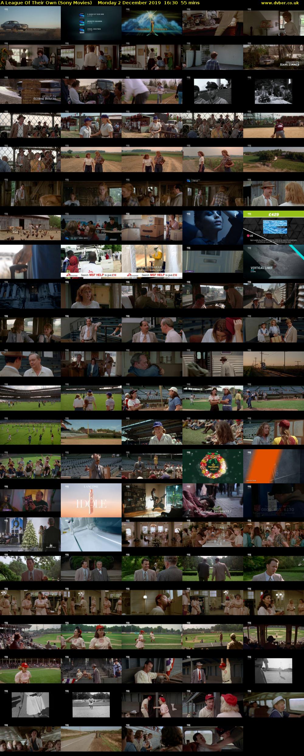 A League Of Their Own (Sony Movies) Monday 2 December 2019 16:30 - 17:25