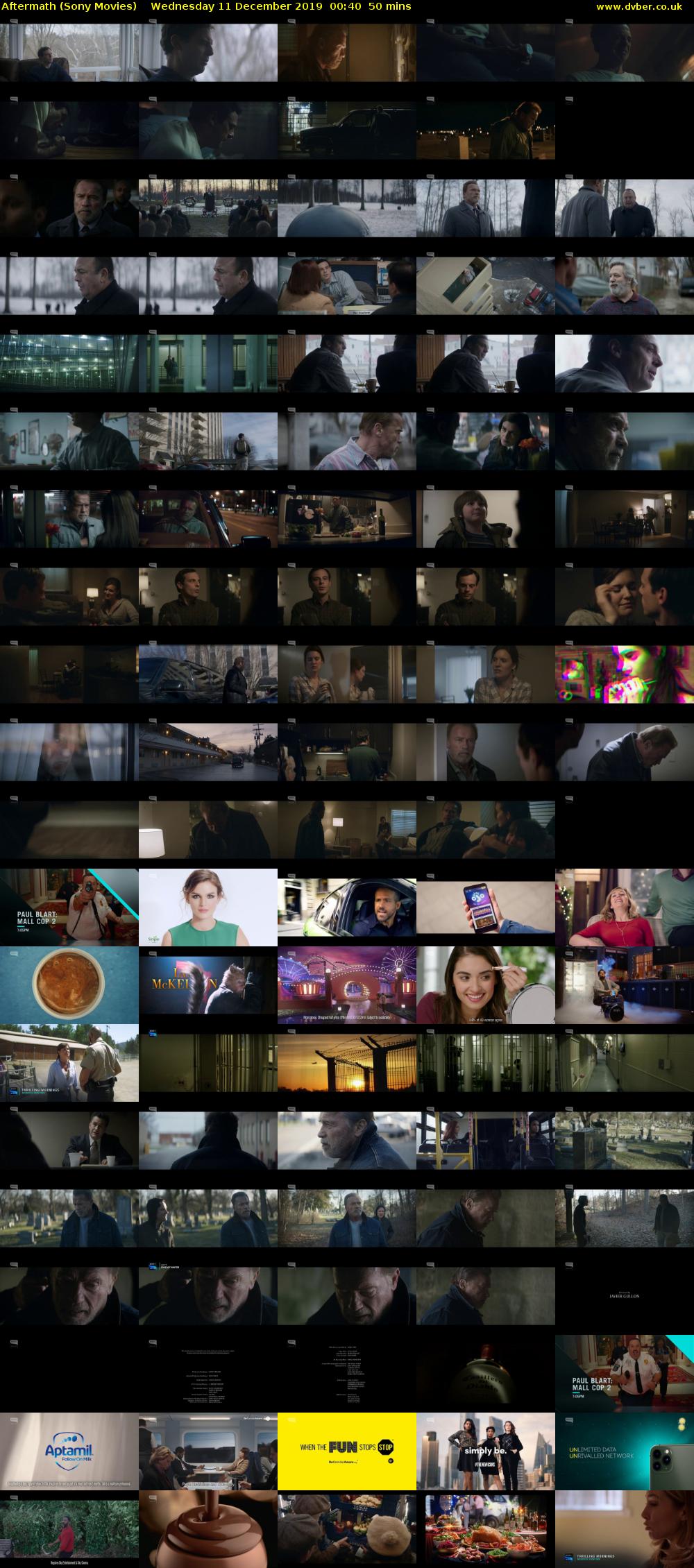 Aftermath (Sony Movies) Wednesday 11 December 2019 00:40 - 01:30