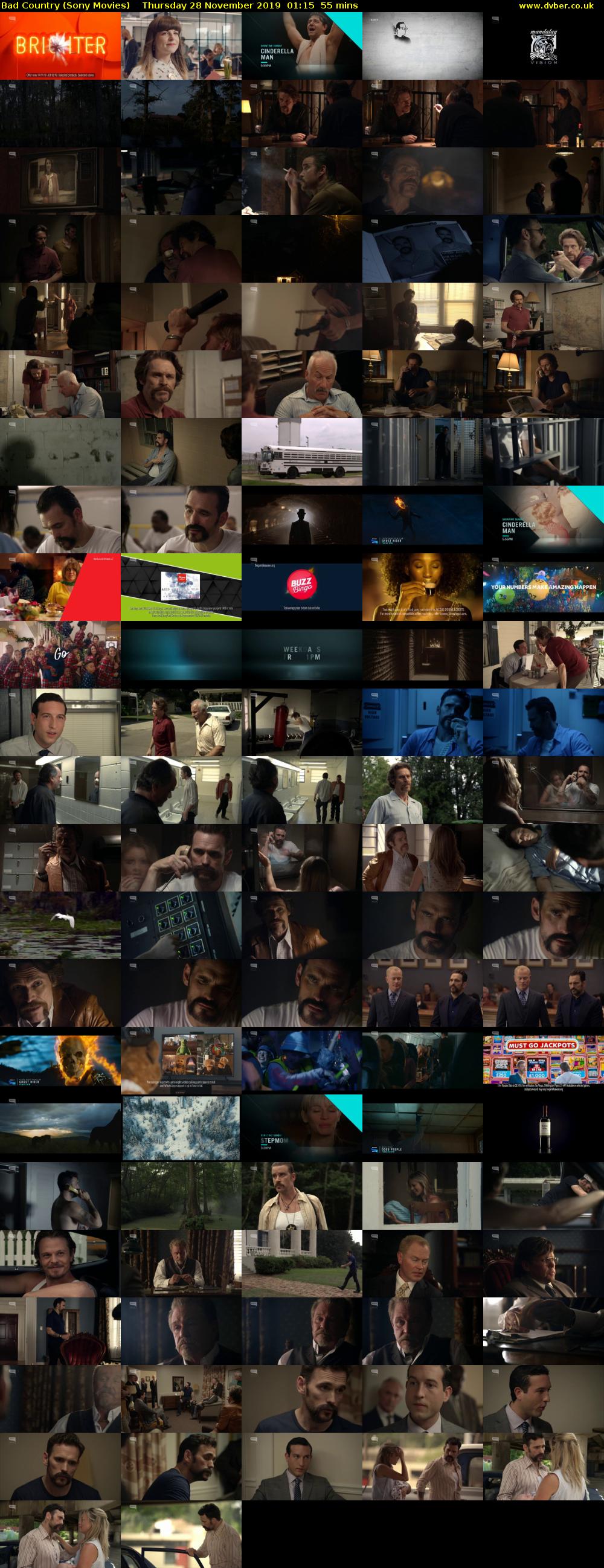 Bad Country (Sony Movies) Thursday 28 November 2019 01:15 - 02:10
