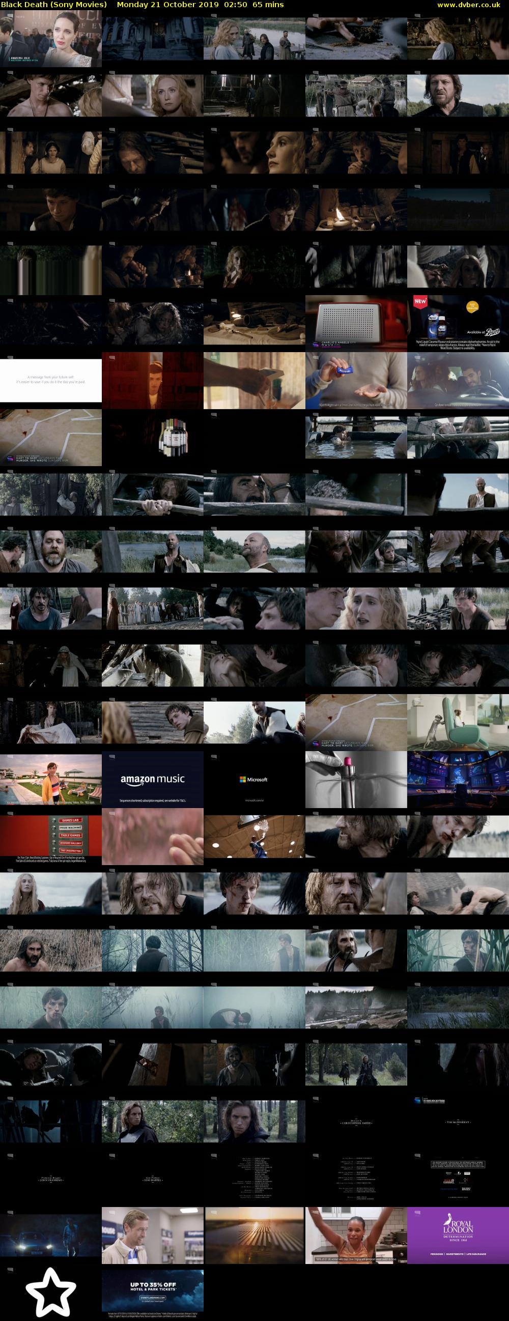 Black Death (Sony Movies) Monday 21 October 2019 02:50 - 03:55