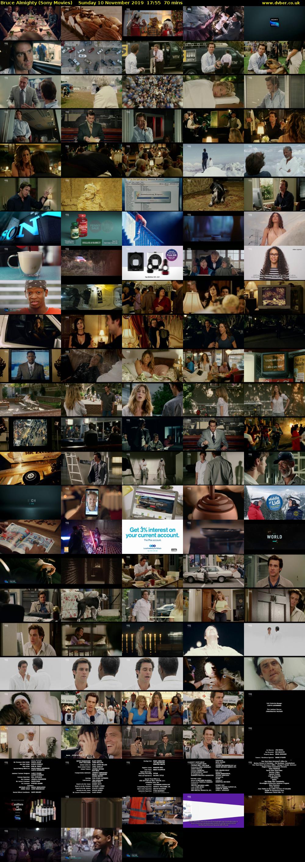 Bruce Almighty (Sony Movies) Sunday 10 November 2019 17:55 - 19:05