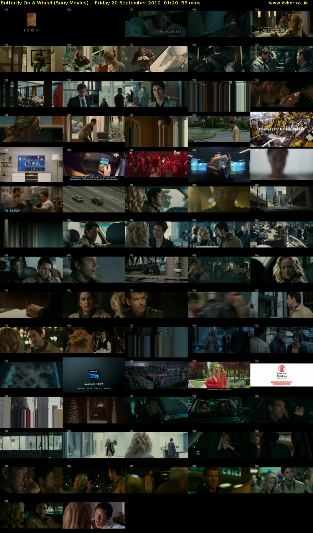 Butterfly On A Wheel (Sony Movies) Friday 20 September 2019 01:20 - 02:15