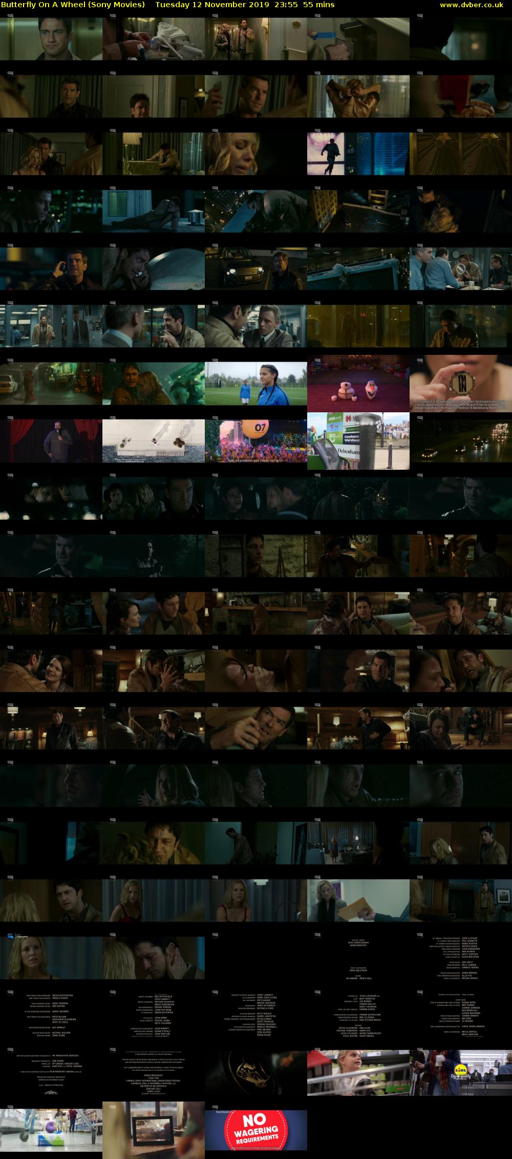 Butterfly On A Wheel (Sony Movies) Tuesday 12 November 2019 23:55 - 00:50