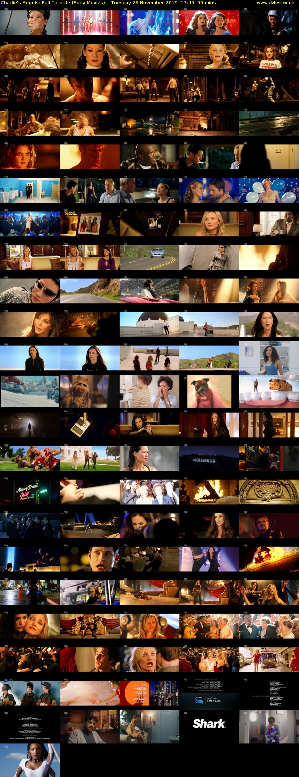 Charlie's Angels: Full Throttle (Sony Movies) Tuesday 26 November 2019 17:45 - 18:40