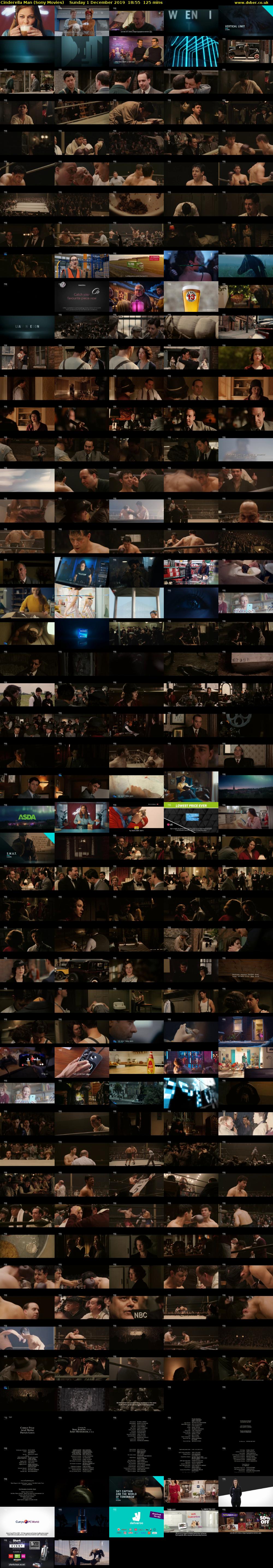 Cinderella Man (Sony Movies) Sunday 1 December 2019 18:55 - 21:00