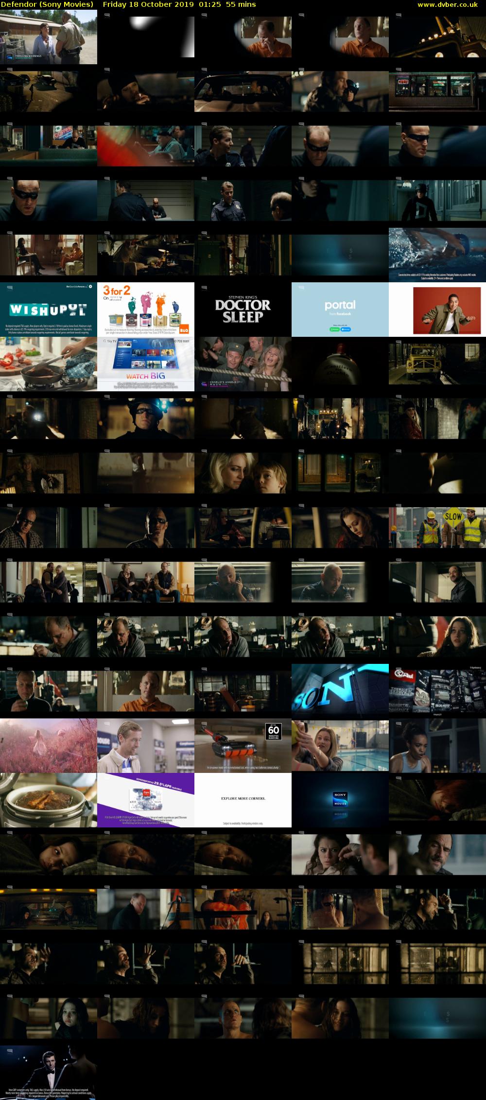 Defendor (Sony Movies) Friday 18 October 2019 01:25 - 02:20