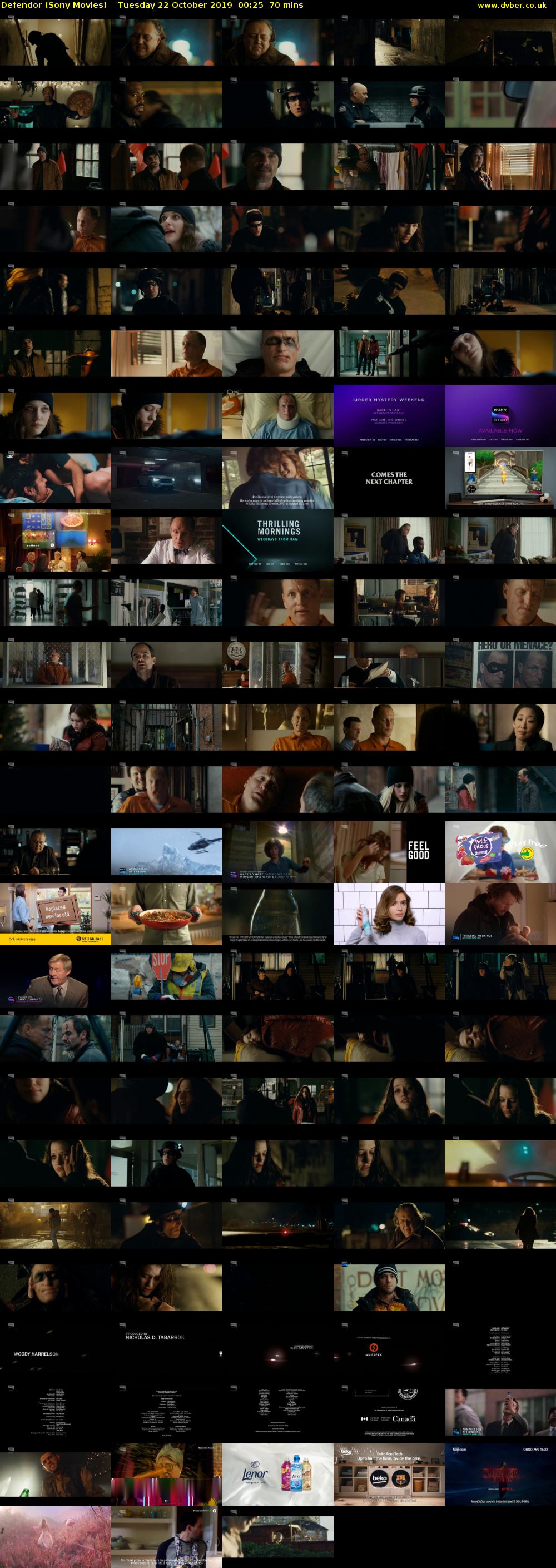 Defendor (Sony Movies) Tuesday 22 October 2019 00:25 - 01:35