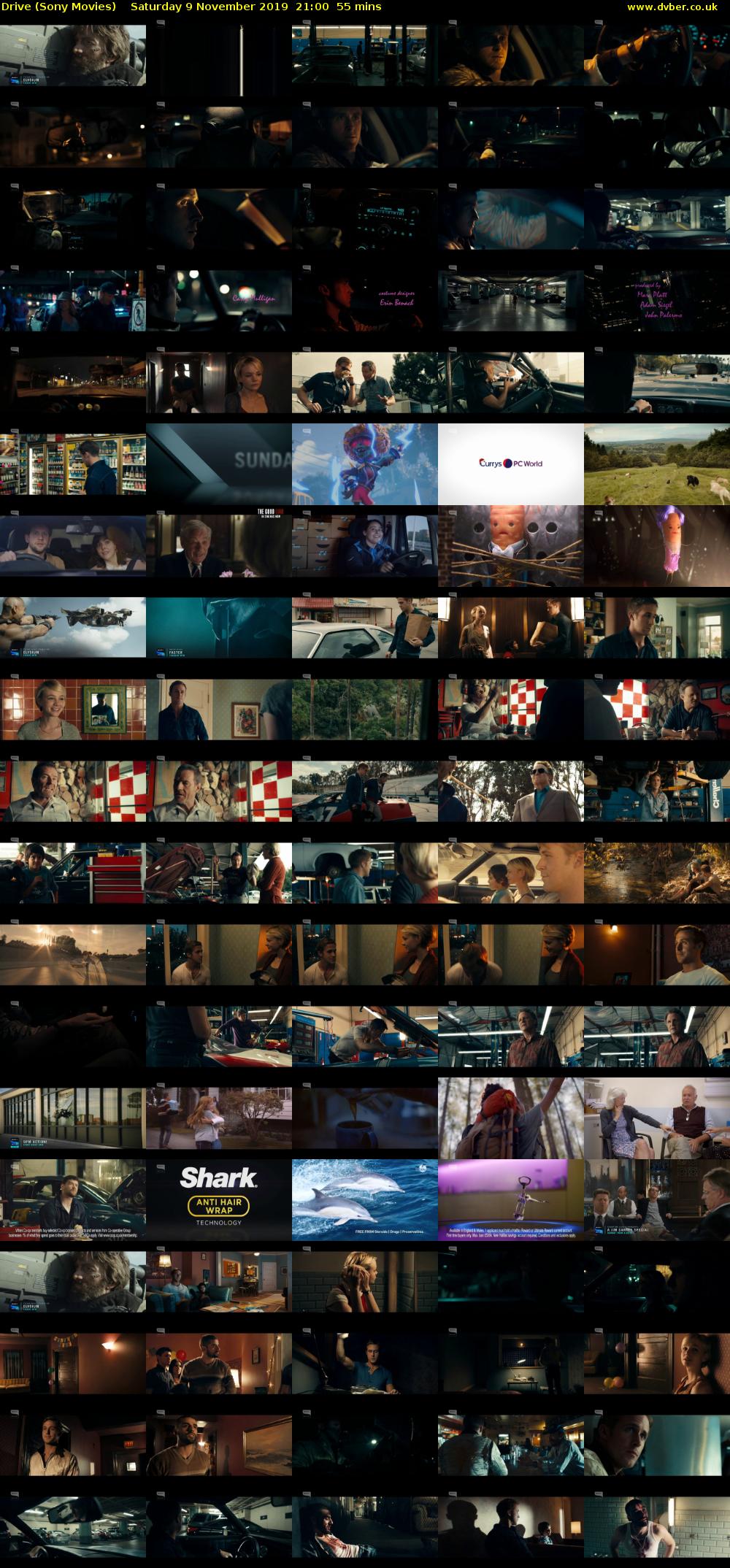 Drive (Sony Movies) Saturday 9 November 2019 21:00 - 21:55