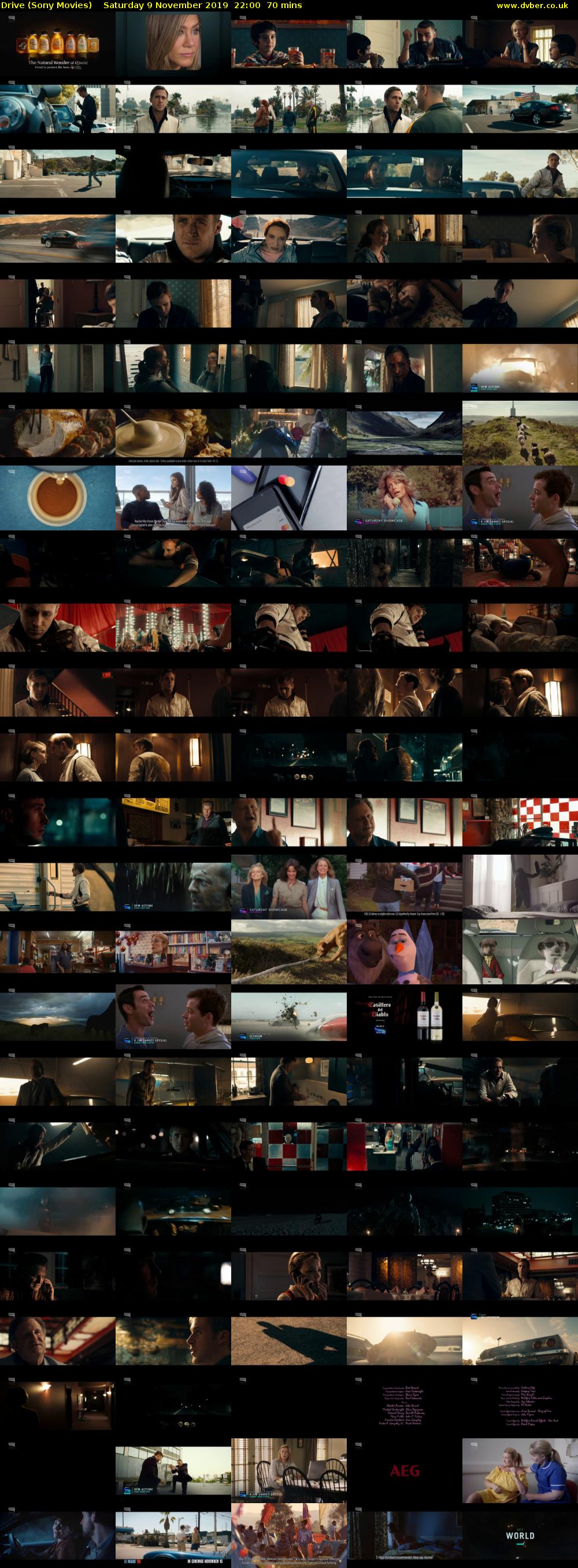 Drive (Sony Movies) Saturday 9 November 2019 22:00 - 23:10