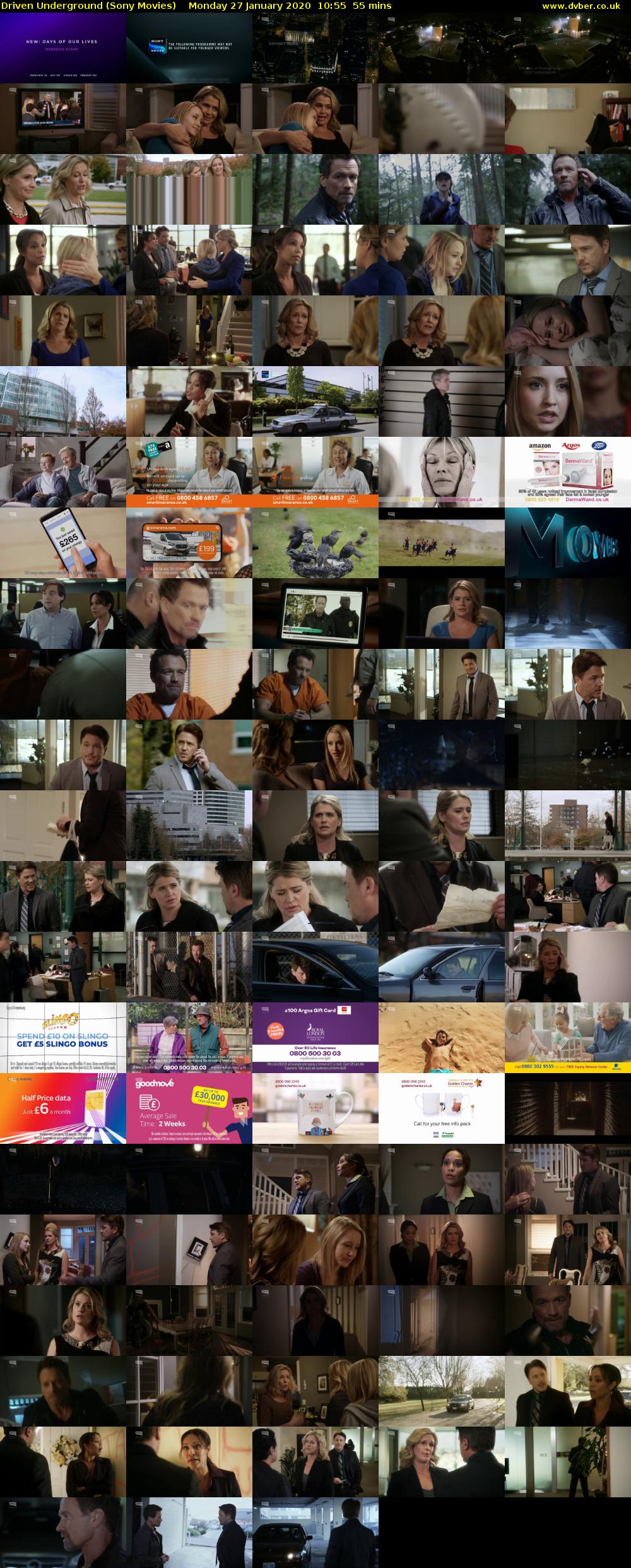 Driven Underground (Sony Movies) Monday 27 January 2020 10:55 - 11:50