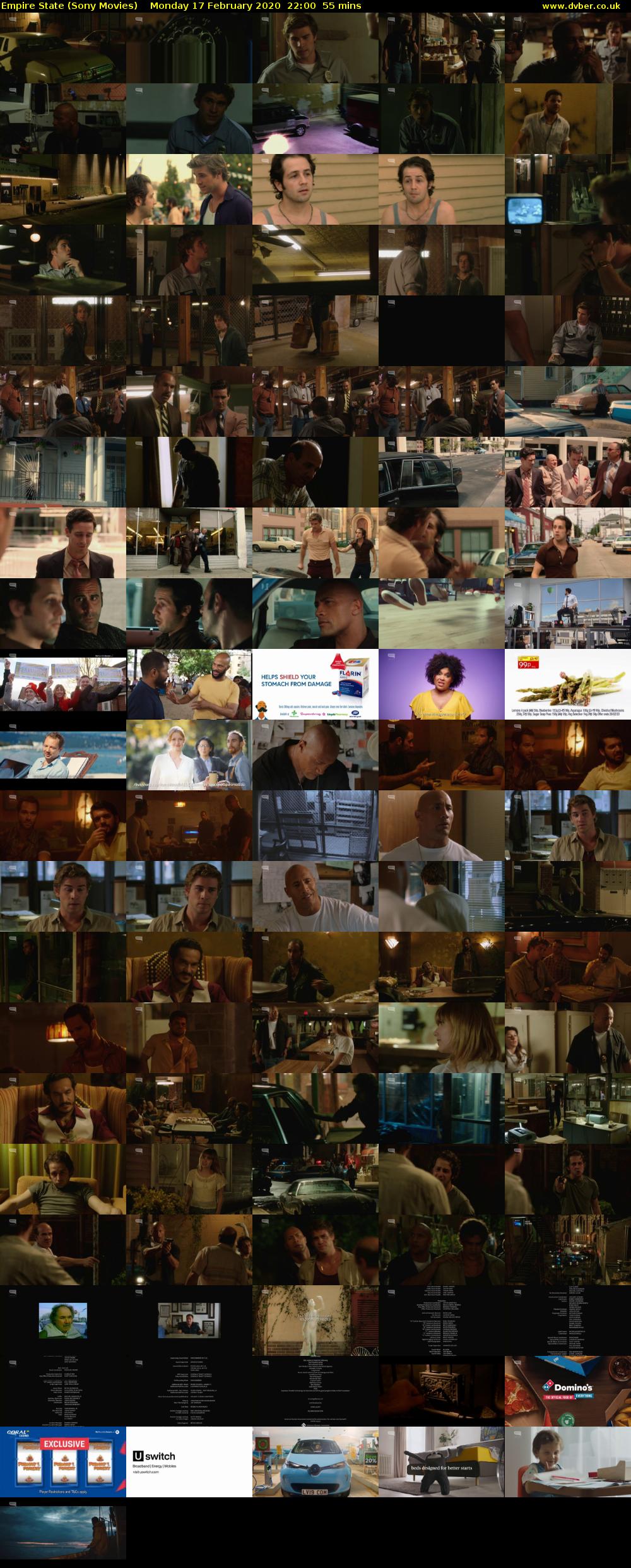 Empire State (Sony Movies) Monday 17 February 2020 22:00 - 22:55