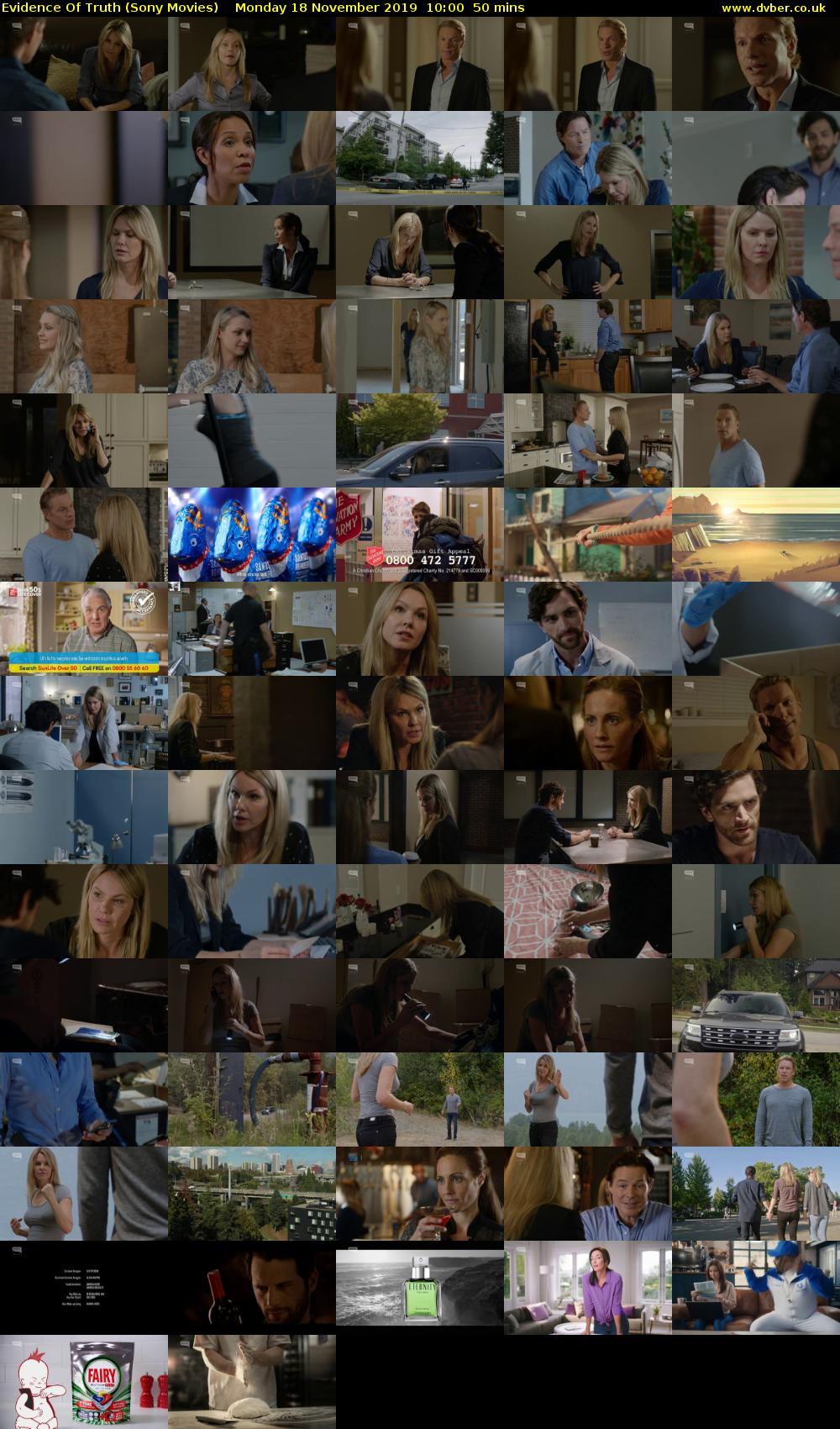 Evidence Of Truth (Sony Movies) Monday 18 November 2019 10:00 - 10:50