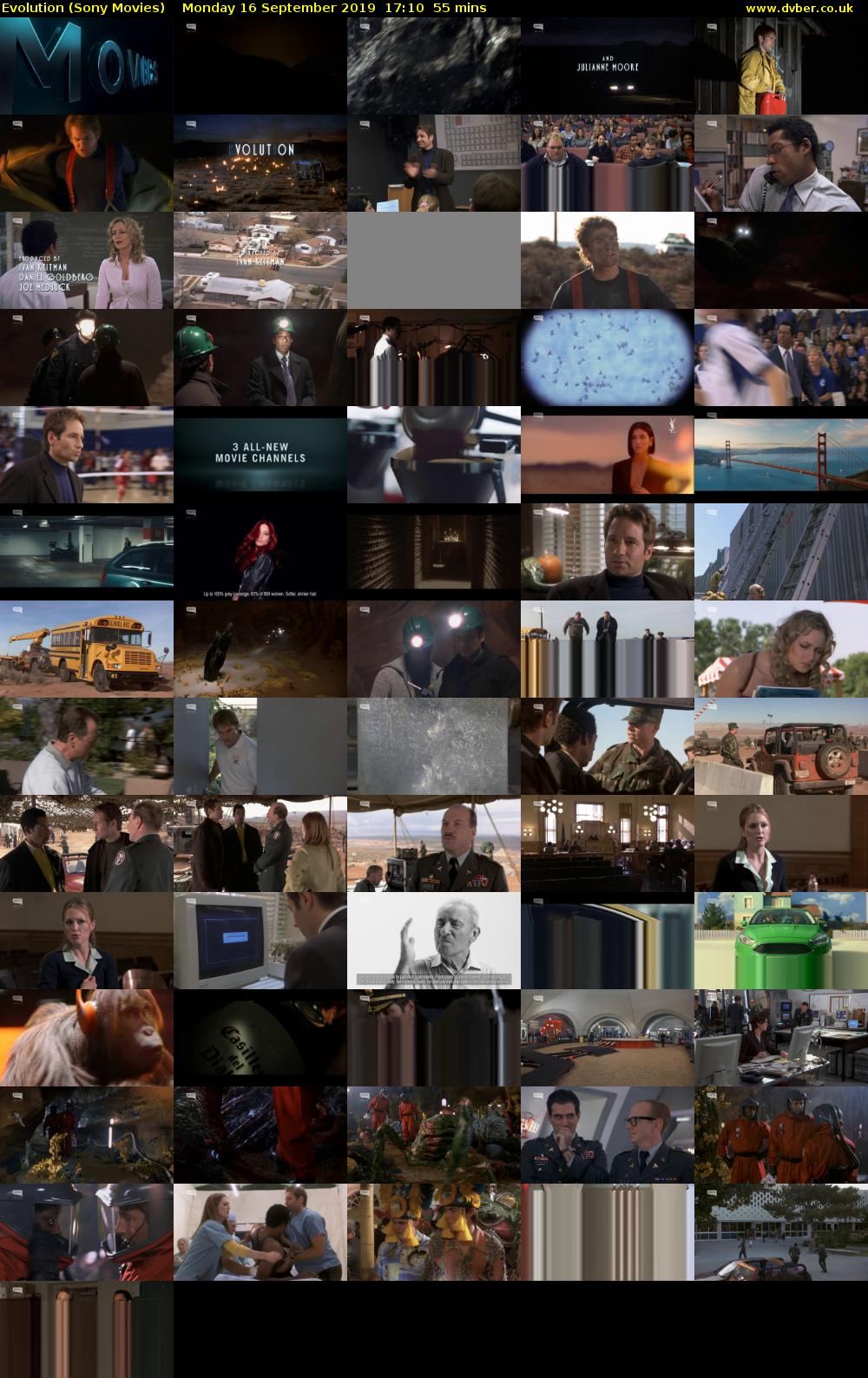 Evolution (Sony Movies) Monday 16 September 2019 17:10 - 18:05