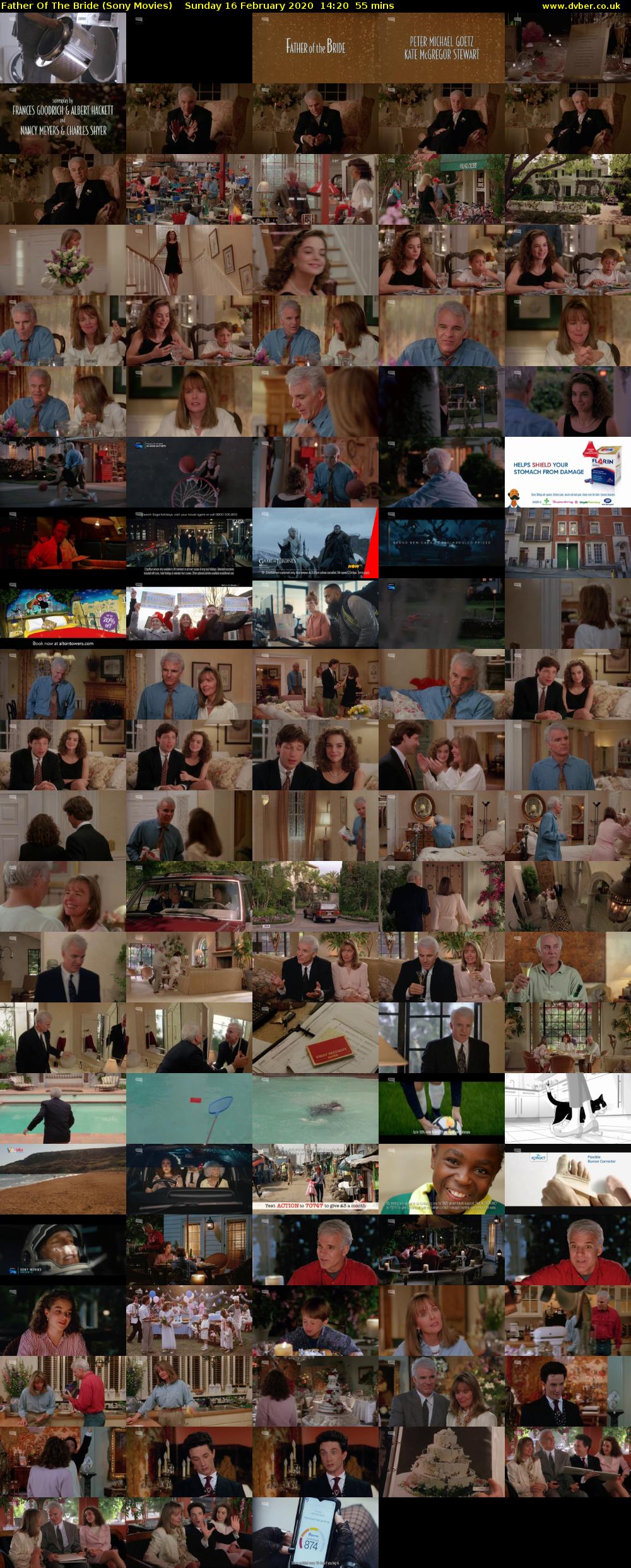 Father Of The Bride (Sony Movies) Sunday 16 February 2020 14:20 - 15:15