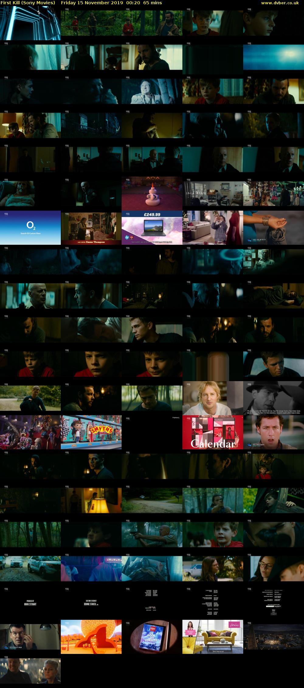 First Kill (Sony Movies) Friday 15 November 2019 00:20 - 01:25