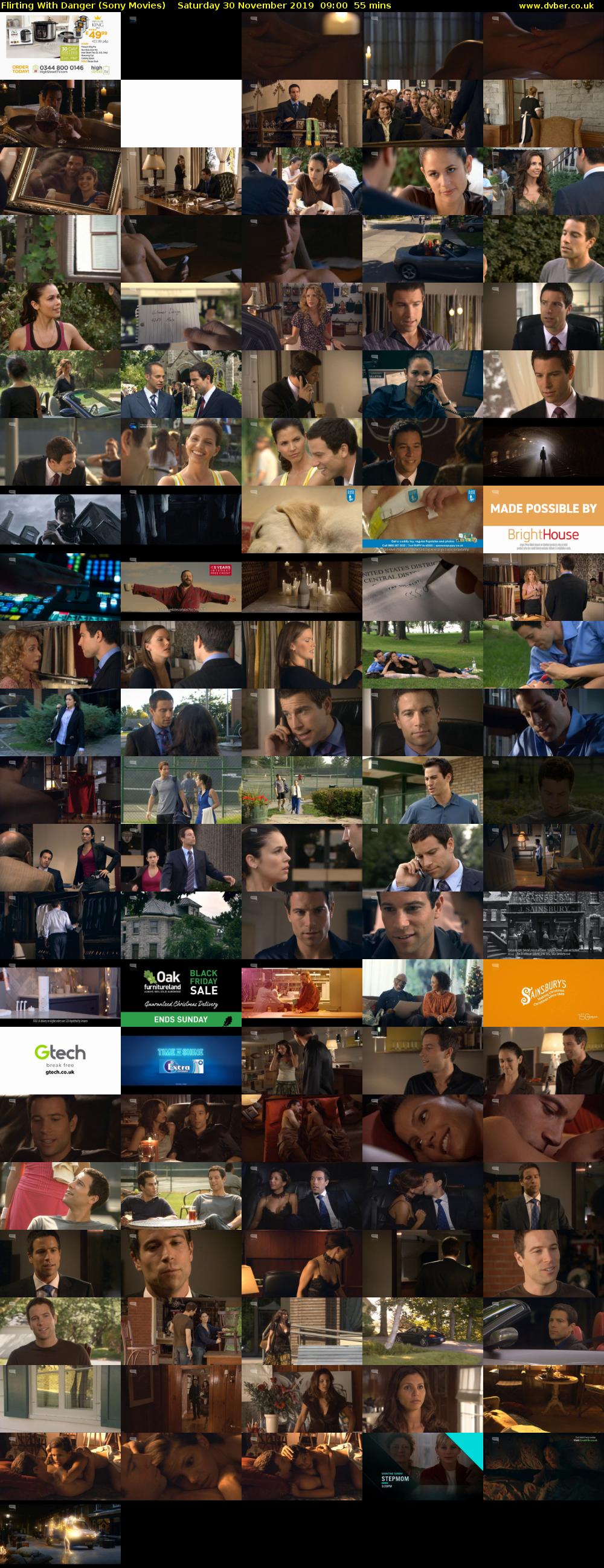 Flirting With Danger (Sony Movies) Saturday 30 November 2019 09:00 - 09:55