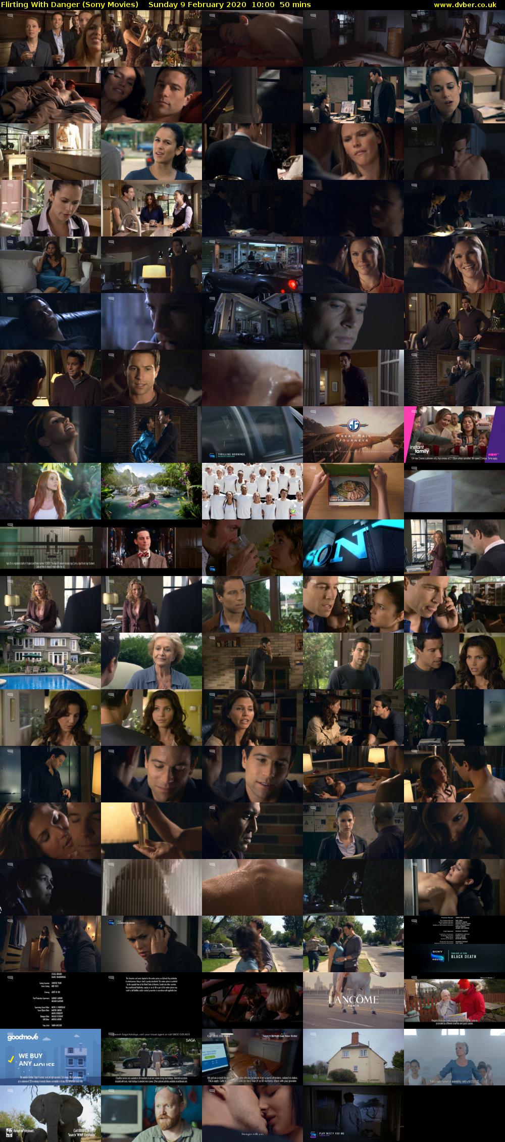 Flirting With Danger (Sony Movies) Sunday 9 February 2020 10:00 - 10:50