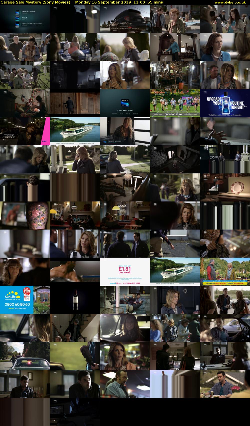 Garage Sale Mystery (Sony Movies) Monday 16 September 2019 11:00 - 11:55