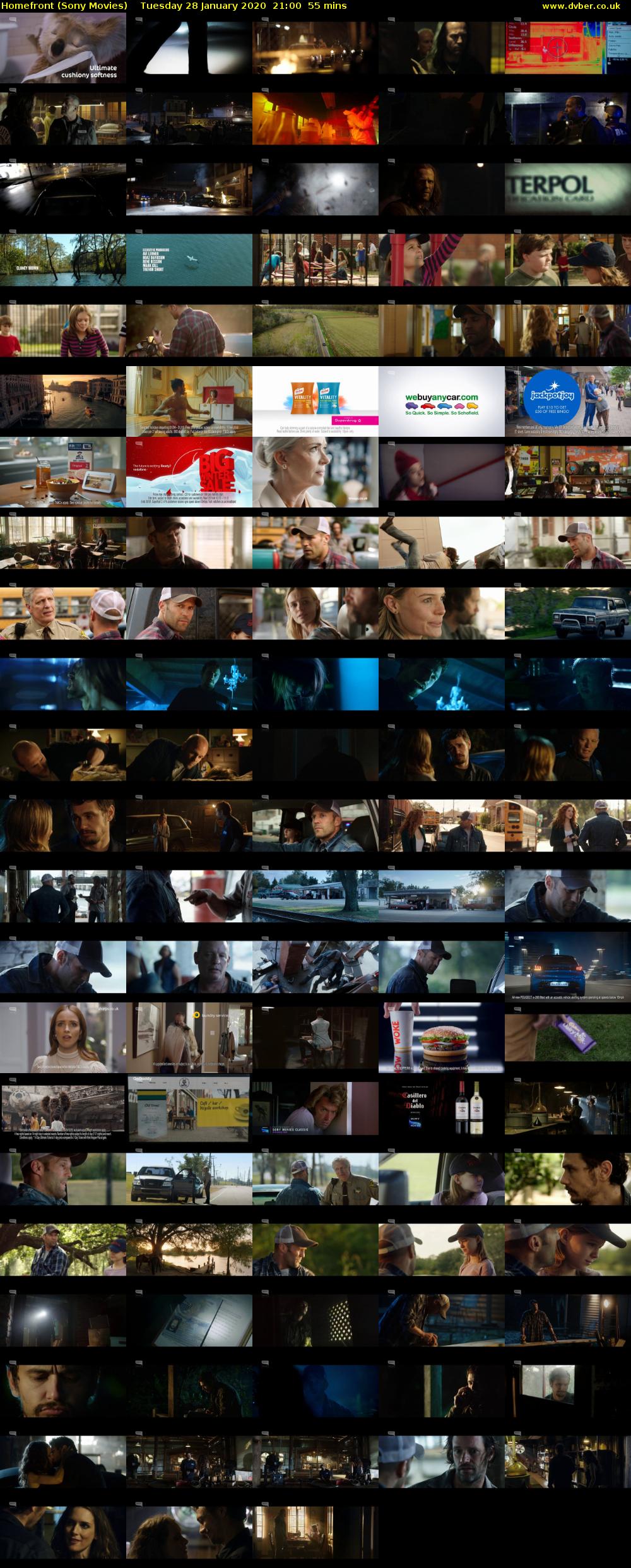 Homefront (Sony Movies) Tuesday 28 January 2020 21:00 - 21:55