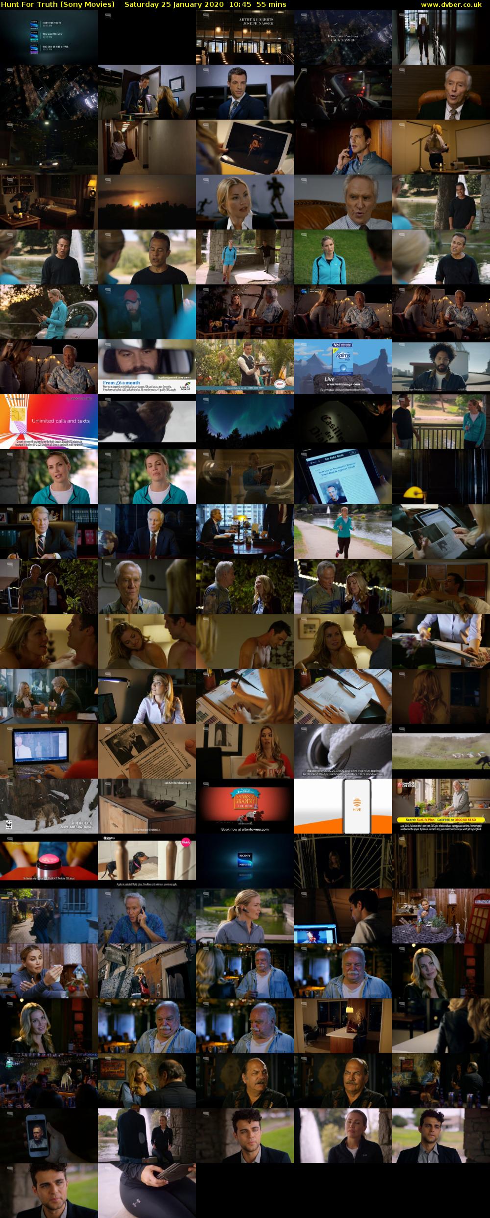 Hunt For Truth (Sony Movies) Saturday 25 January 2020 10:45 - 11:40