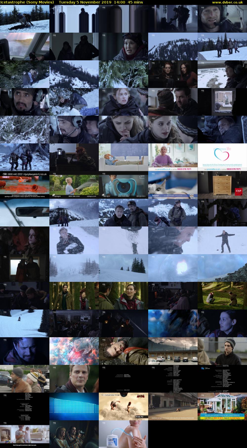 Icetastrophe (Sony Movies) Tuesday 5 November 2019 14:00 - 14:45