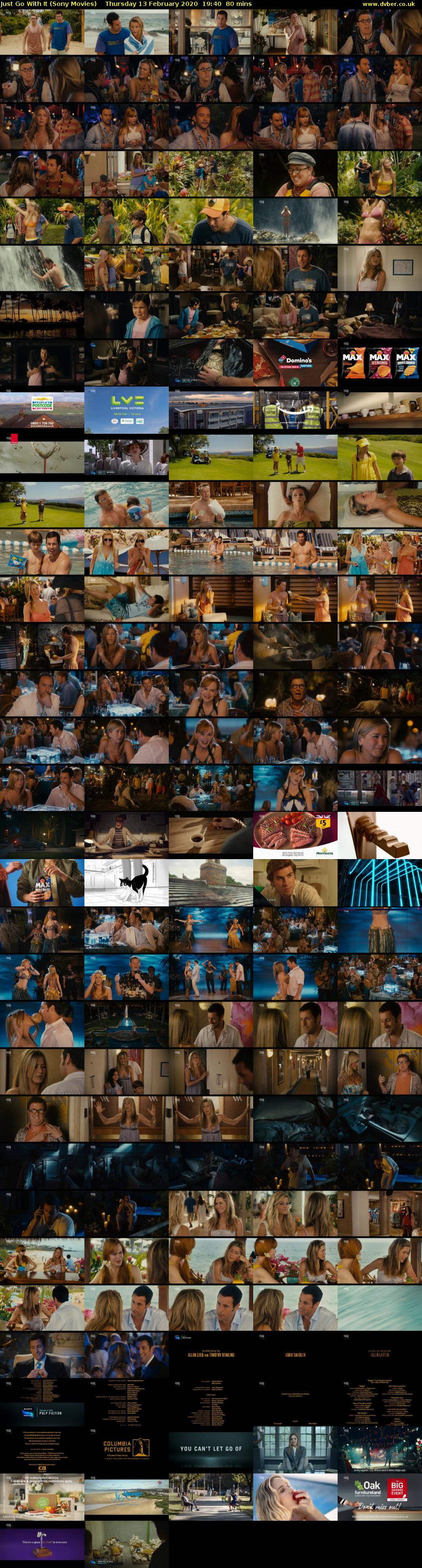 Just Go With It (Sony Movies) Thursday 13 February 2020 19:40 - 21:00