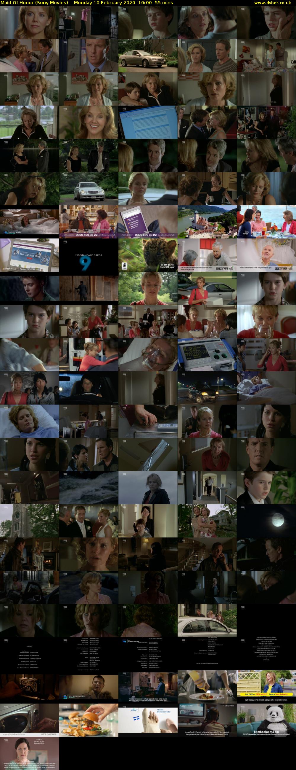 Maid Of Honor (Sony Movies) Monday 10 February 2020 10:00 - 10:55