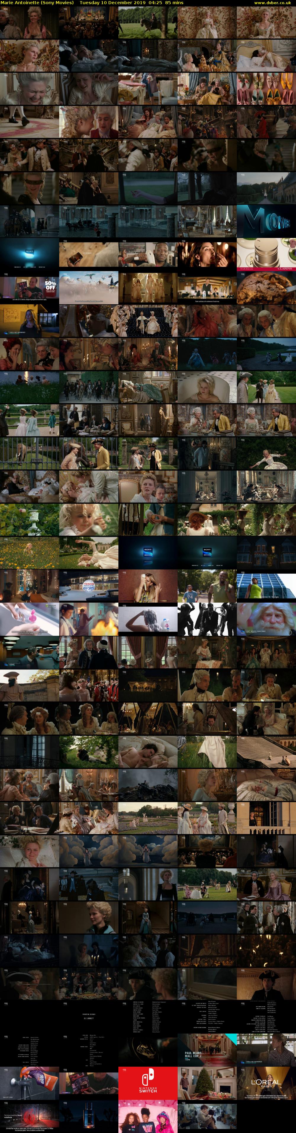 Marie Antoinette (Sony Movies) Tuesday 10 December 2019 04:25 - 05:50