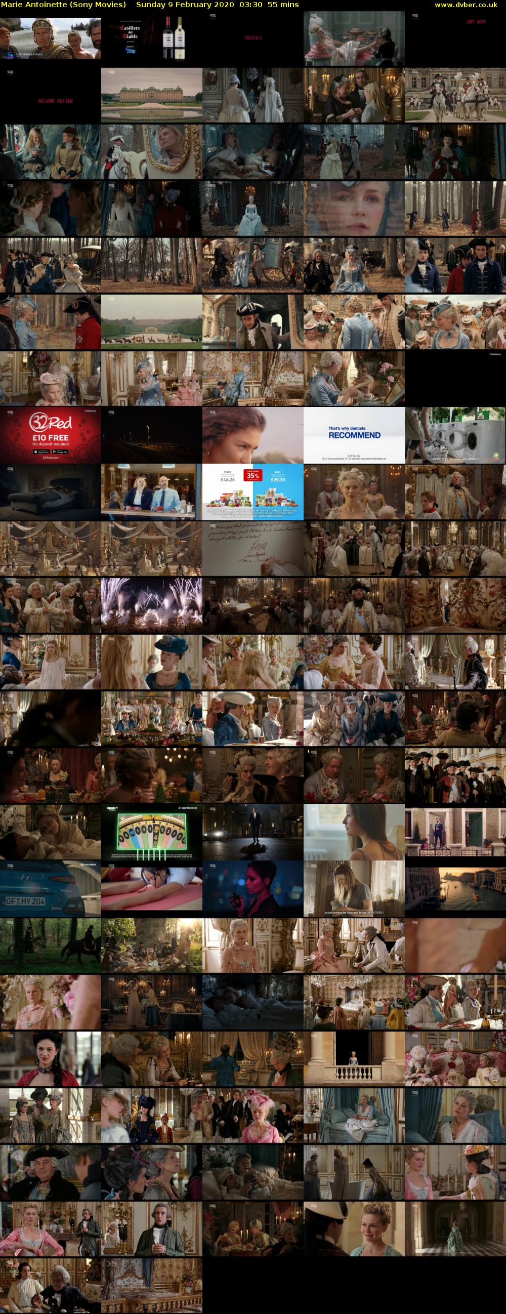 Marie Antoinette (Sony Movies) Sunday 9 February 2020 03:30 - 04:25