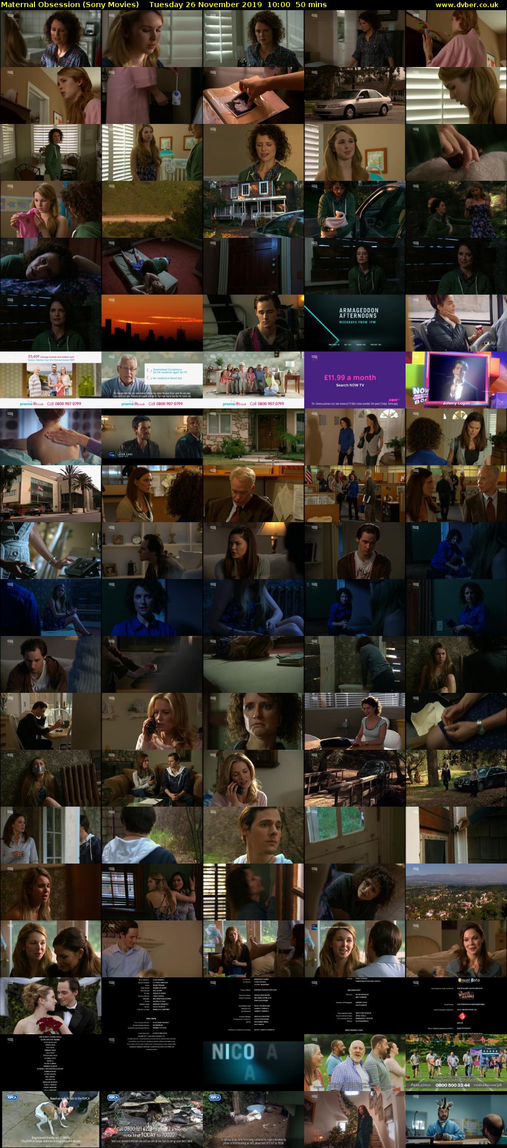 Maternal Obsession (Sony Movies) Tuesday 26 November 2019 10:00 - 10:50