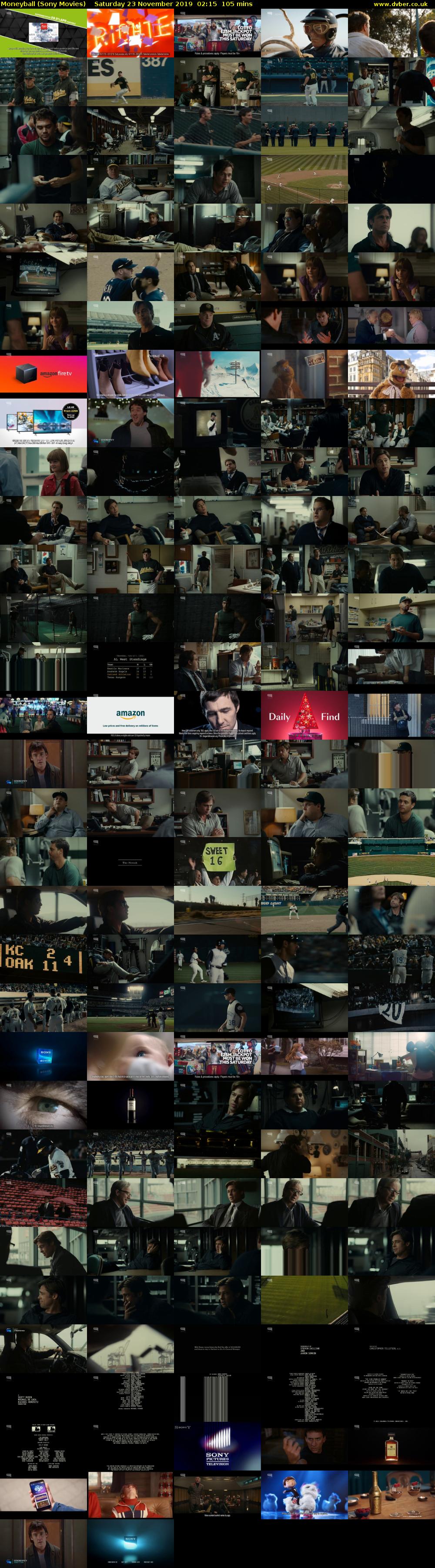 Moneyball (Sony Movies) Saturday 23 November 2019 02:15 - 04:00
