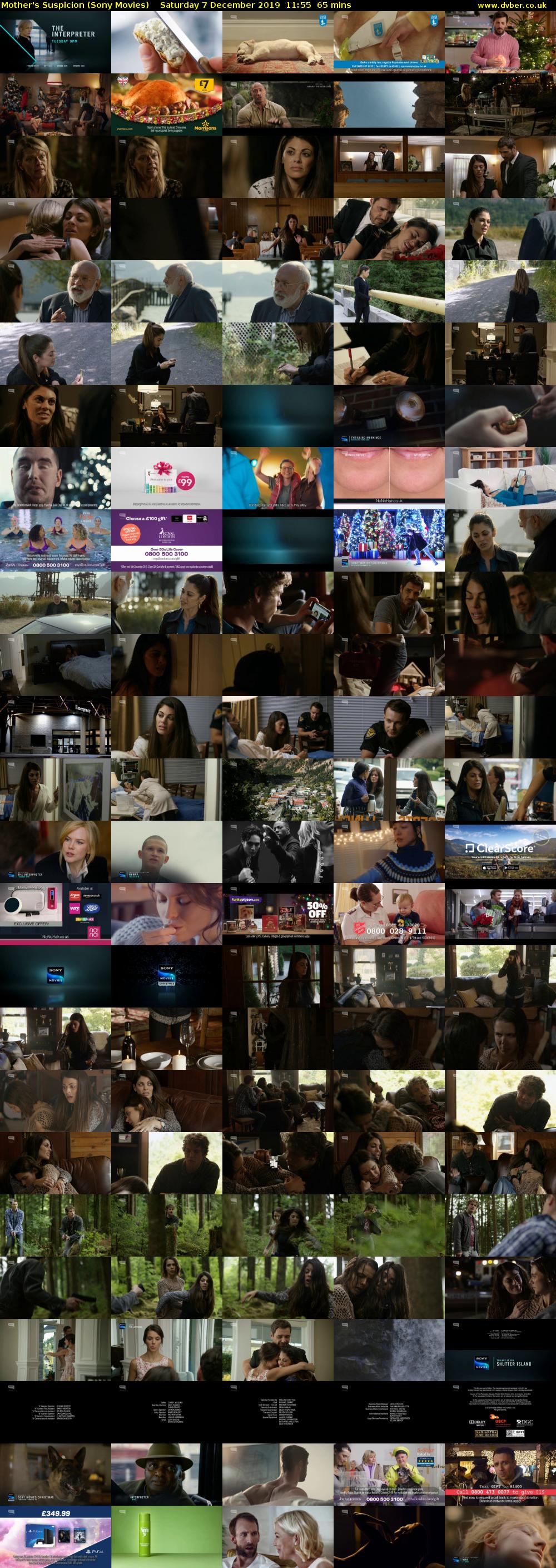 Mother's Suspicion (Sony Movies) Saturday 7 December 2019 11:55 - 13:00