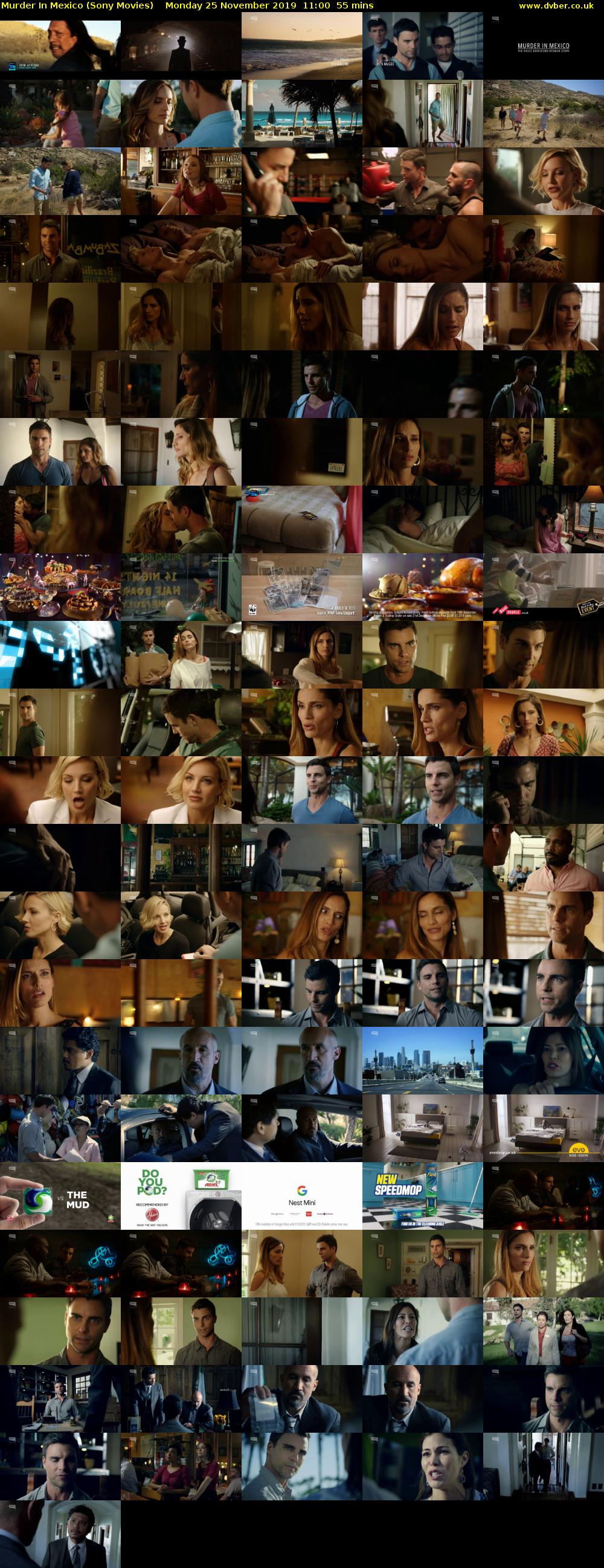 Murder In Mexico (Sony Movies) Monday 25 November 2019 11:00 - 11:55