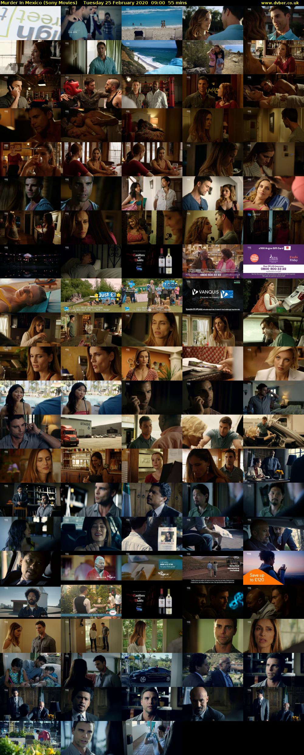 Murder In Mexico (Sony Movies) Tuesday 25 February 2020 09:00 - 09:55