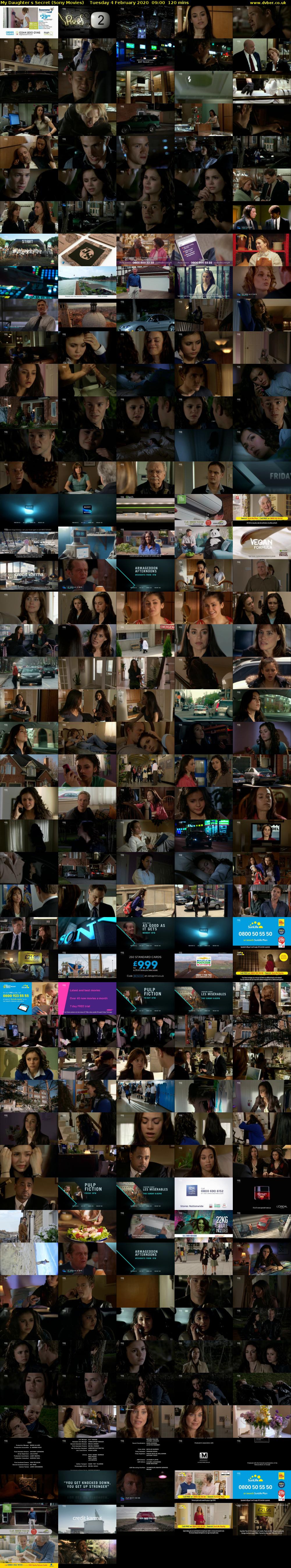 My Daughters Secret (Sony Movies) Tuesday 4 February 2020 09:00 - 11:00
