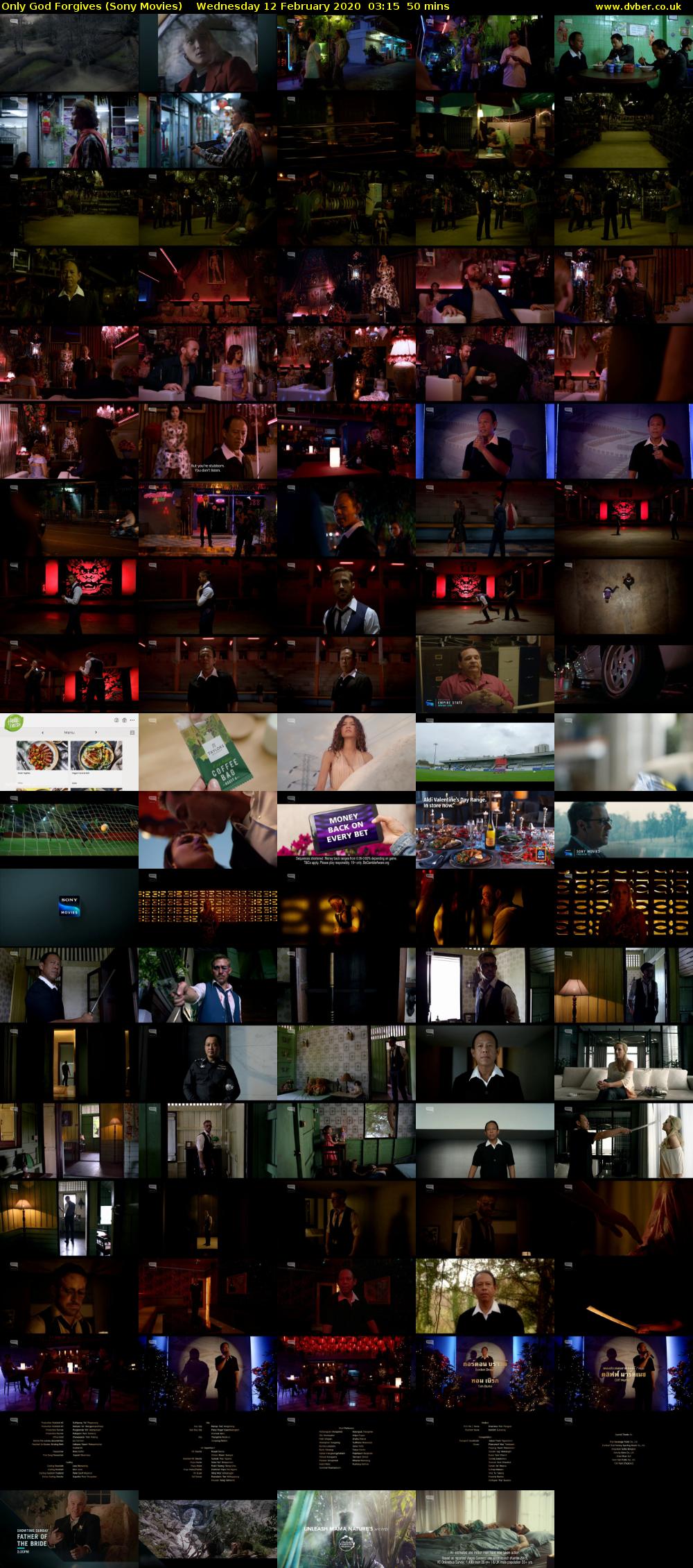 Only God Forgives (Sony Movies) Wednesday 12 February 2020 03:15 - 04:05
