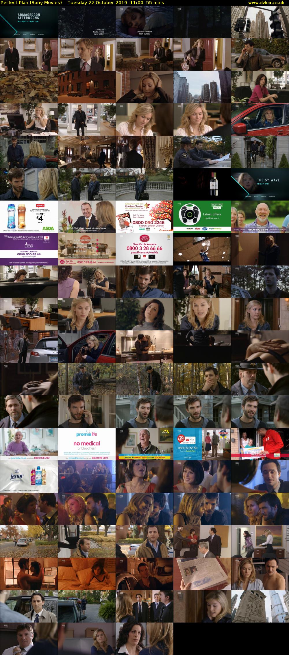 Perfect Plan (Sony Movies) Tuesday 22 October 2019 11:00 - 11:55