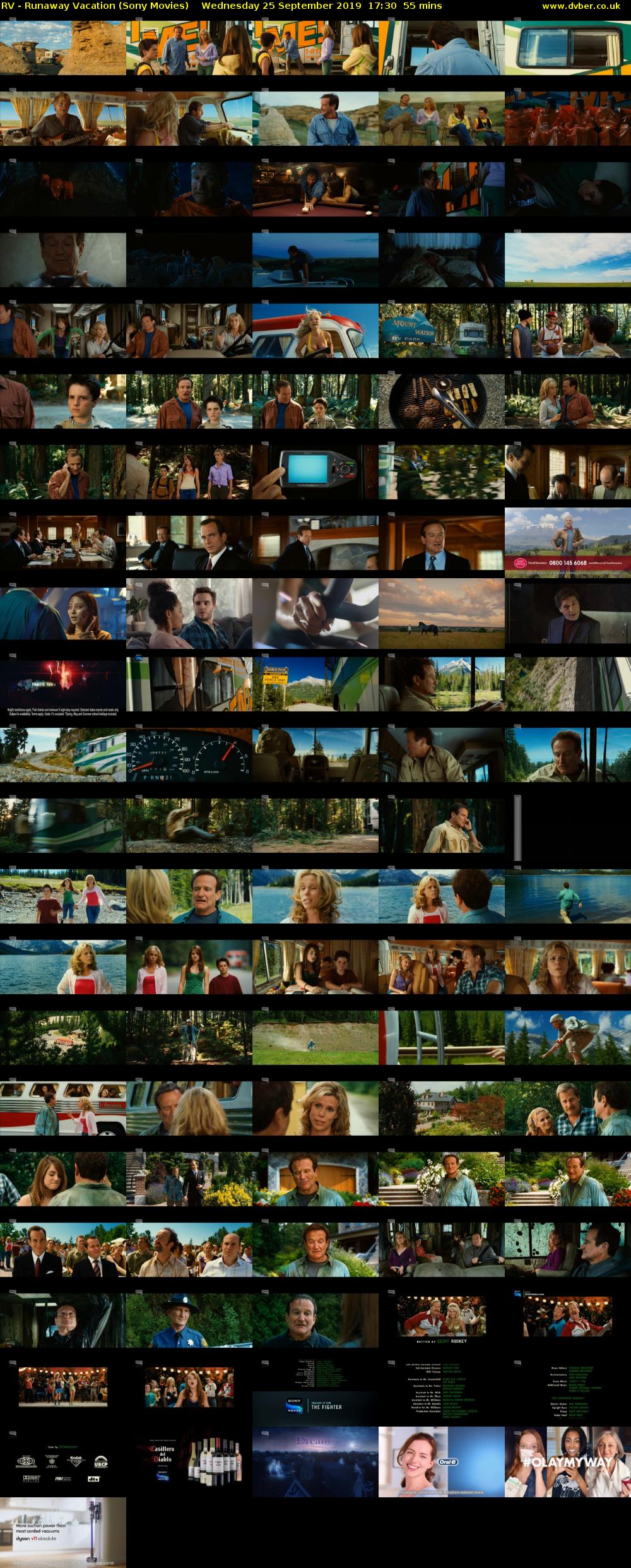 RV - Runaway Vacation (Sony Movies) Wednesday 25 September 2019 17:30 - 18:25